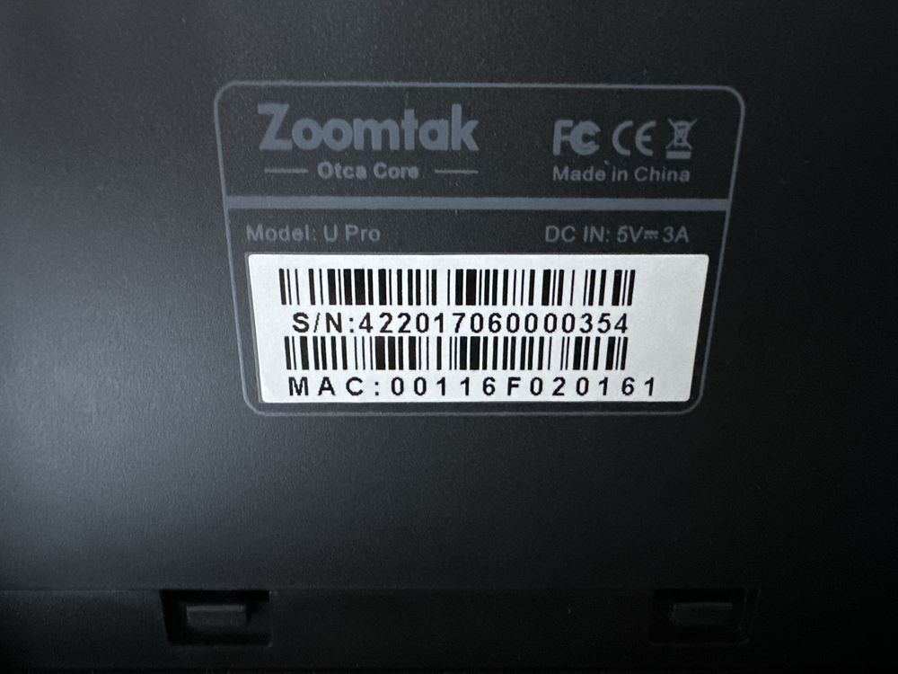 Zoomtak UPro Android Box TV