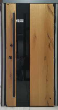 Drzwi wejściowe drewniane Parmax od ręki