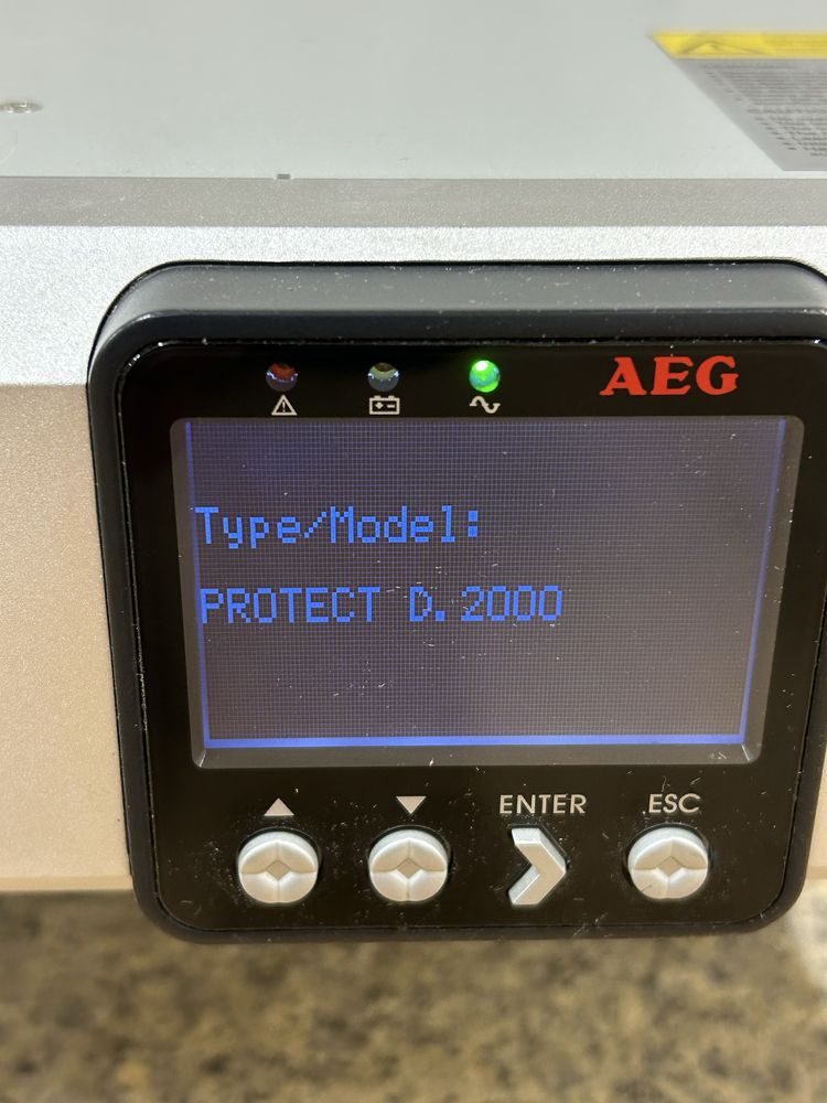AEG Protect D 2000 zasilacz UPS