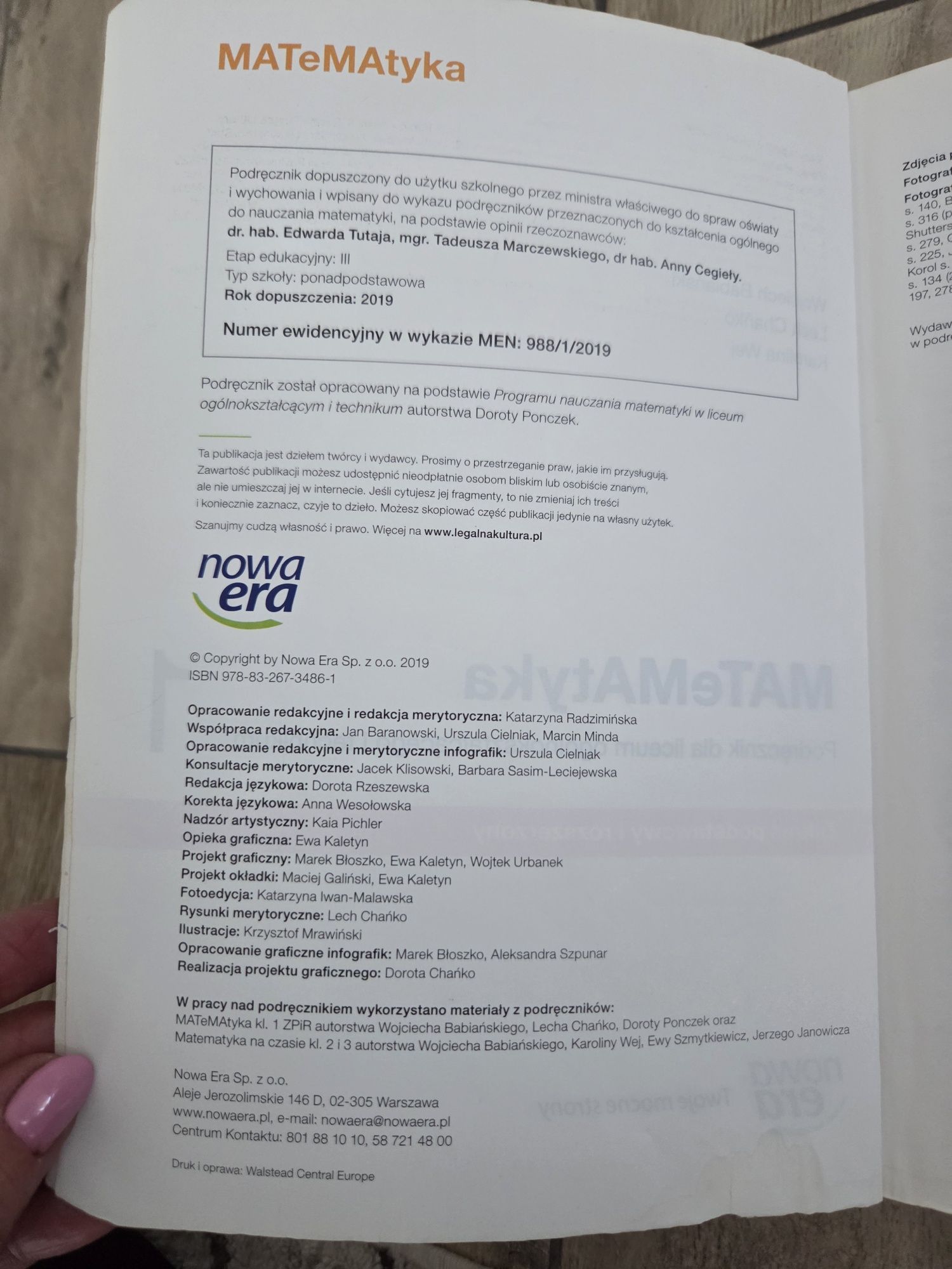Podręcznik Matematyka 1 zakres podstawowy i rozszerzony