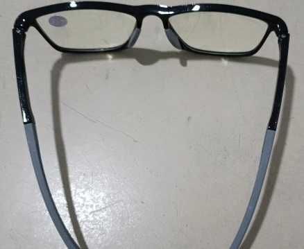 Okulary do czytania TR90 ultralekkie antyodblaskowe +400.