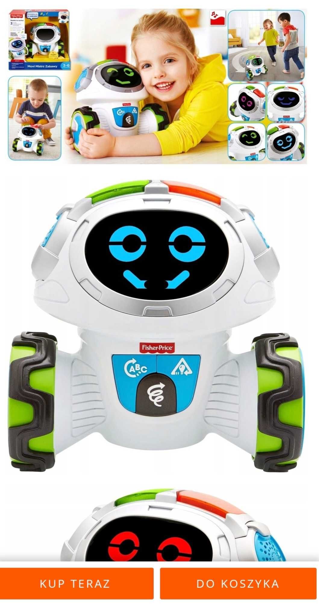 Robot Fisher-Price Movi Mistrz Zabawy
