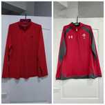 Кофта реглан анорак Under Armour розмір XL