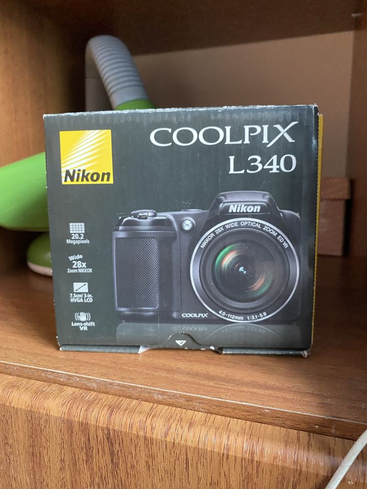 Фотоапарат Nikon Coolpix L340 Black