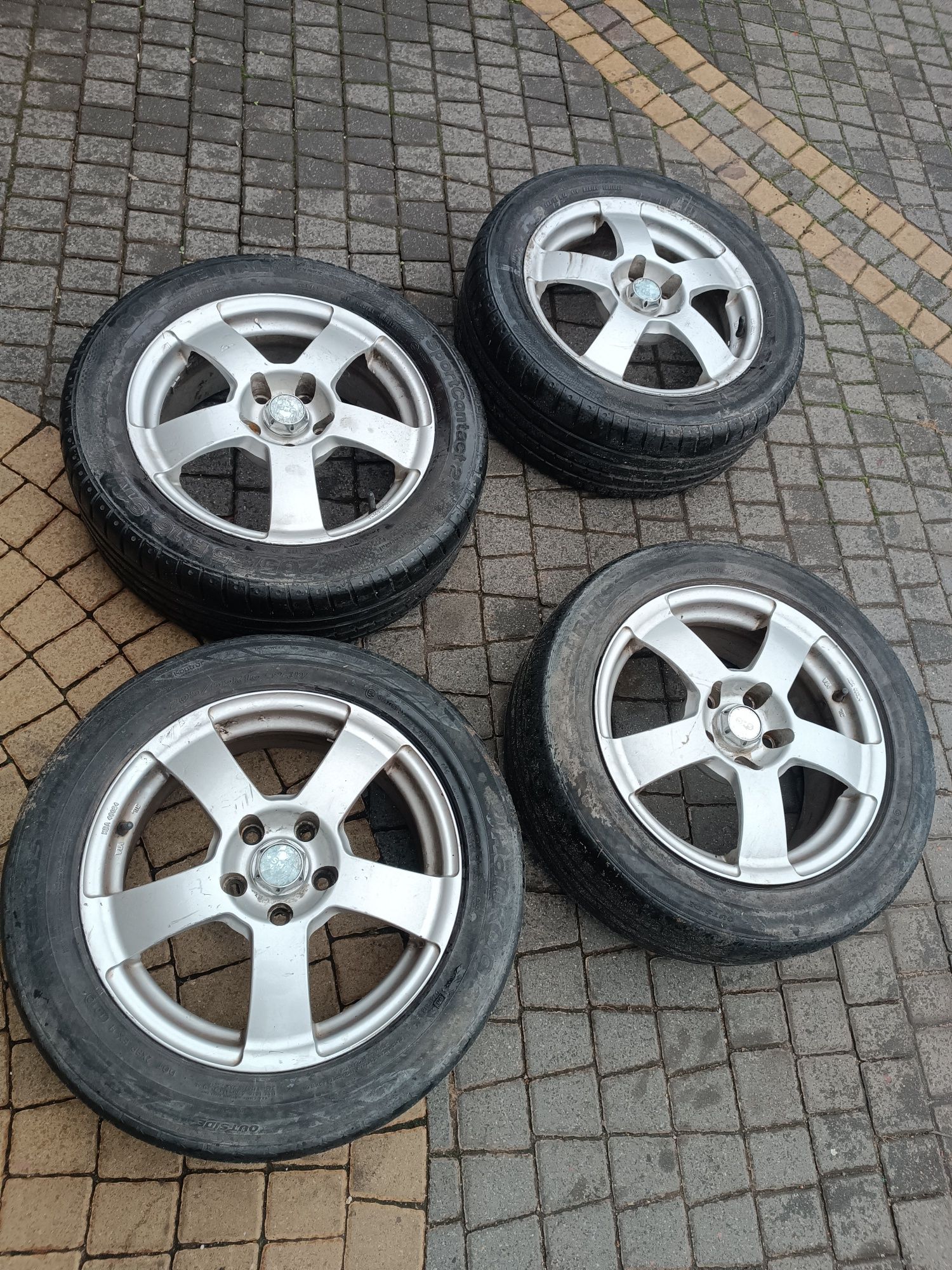 5x110 koła 205/55/16 felgi  zamiana zamienię na motocykl quad prl
