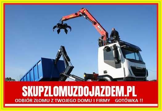 Skup złomu Wrocław, i okolice, odbiór złomu, gotówka ,wywóz Wrocław