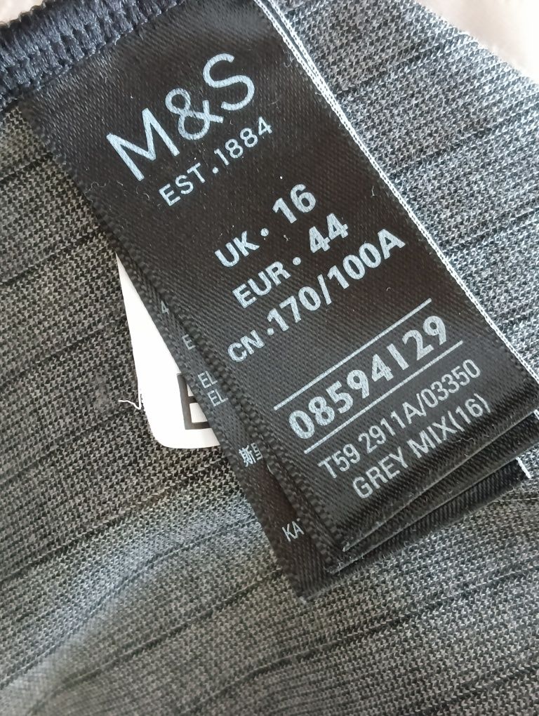 Szara Bluzka M&S