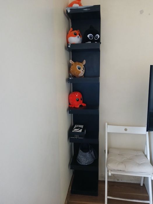 estante Lack 30x90 preta