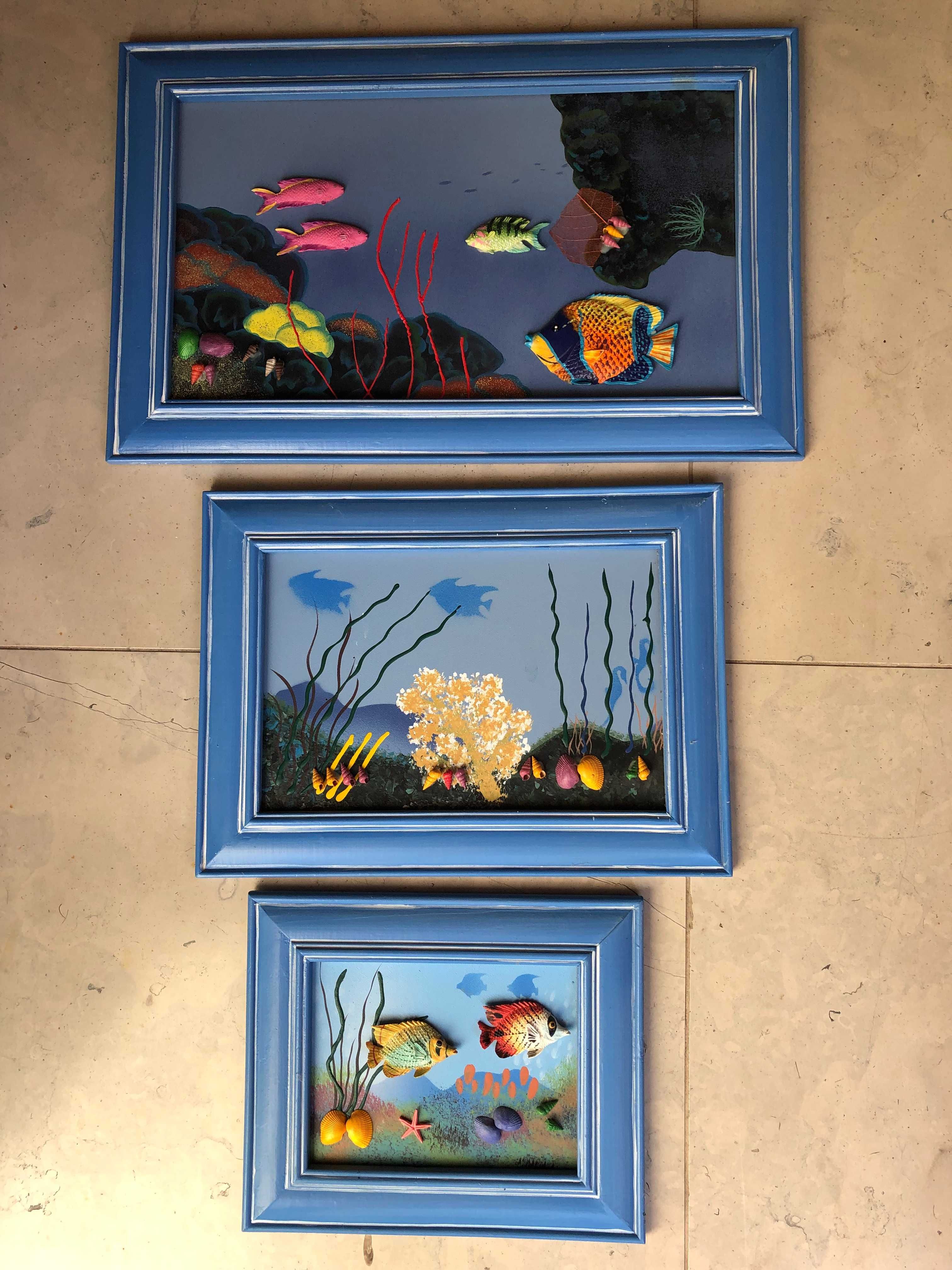 Quadros com motivos de mar