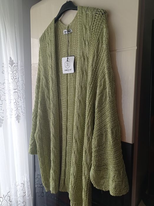 Kardigan damski włoski nowy biust 130