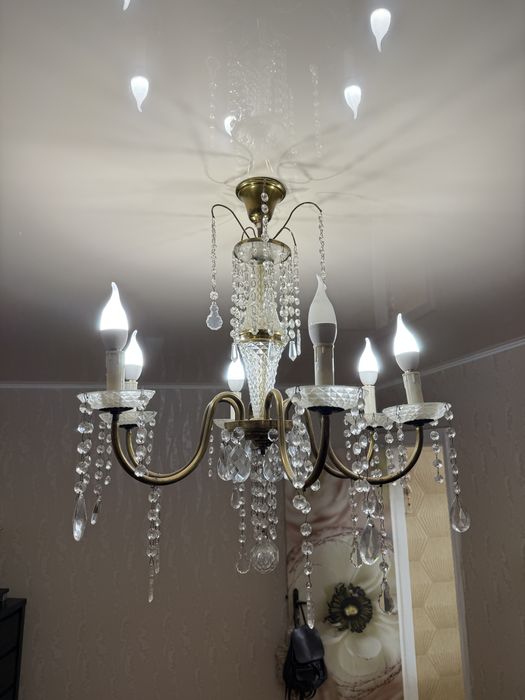Люстра хрустальная