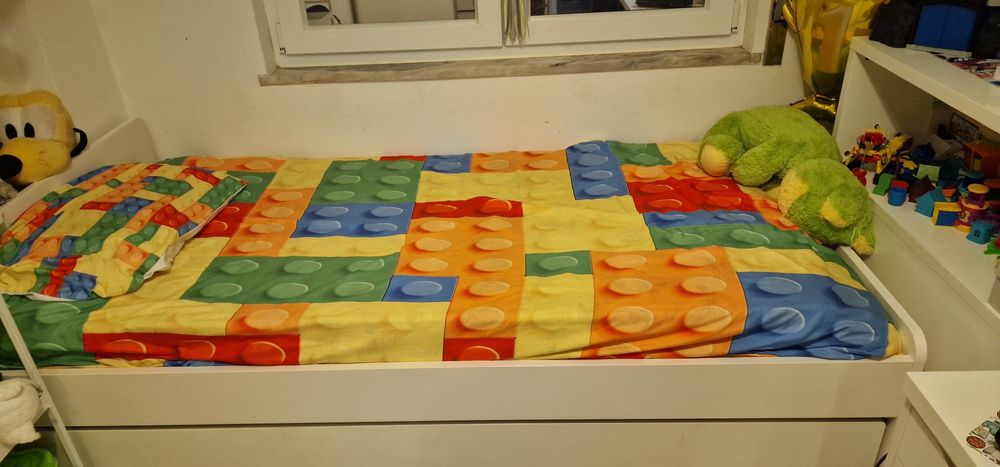 Coberta  cama lego