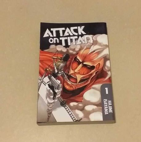 Banda Desenhada - Manga Attack On Titan Vol. 1 (Em Inglês)
