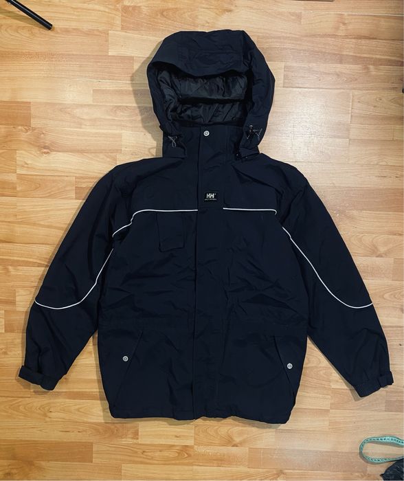Черная демисезонная курточка на мембране HELLY HANSEN HH | L размер