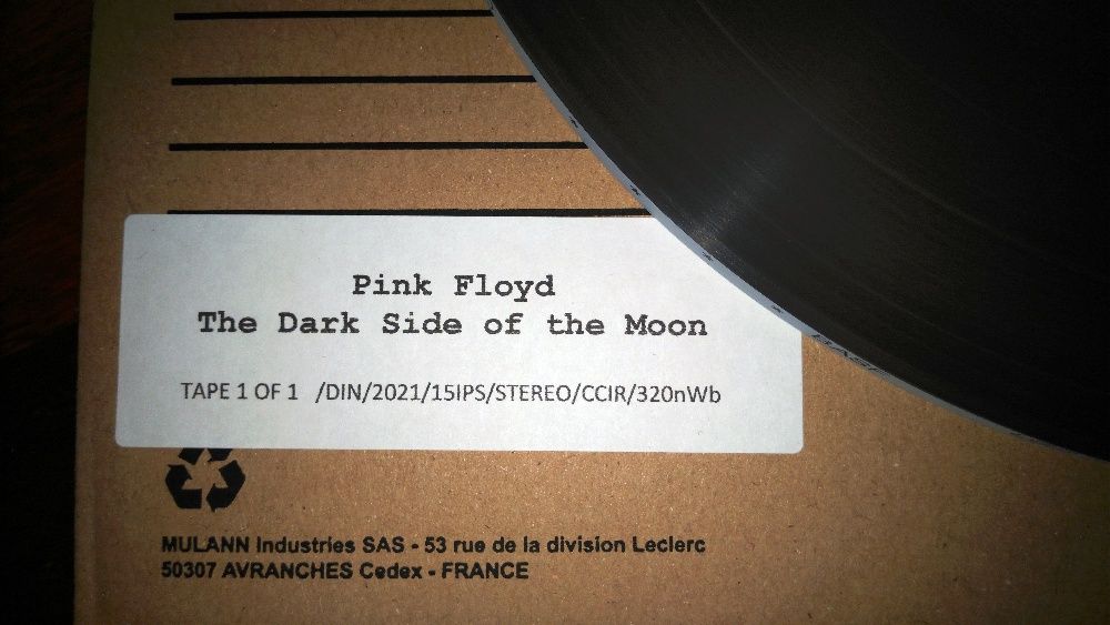 Pink Floyd – The Dark Side Of The Moon мастер ленты