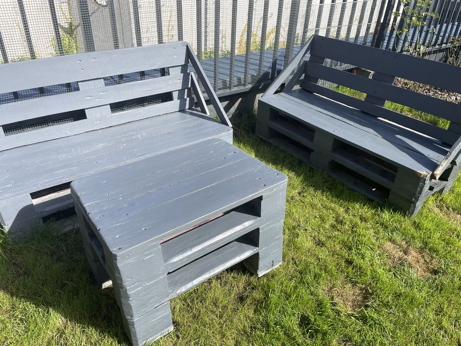 Meble ogrodowe z palet