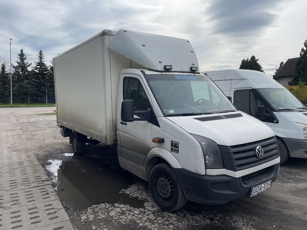 Vw Crafter 2013r winda kontener cena brutto 23%