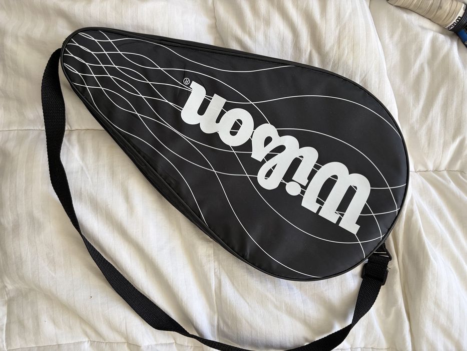 Raquete padel Nox Control + capa transportadora Wilson + protector pul