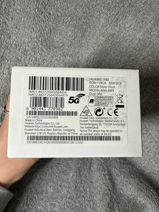 Huawei P40 5G Silver