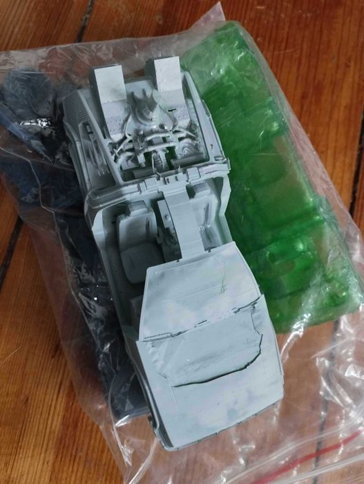 model DeLorean DMC-12 Powrót do Przyszłości- SLA misprint box