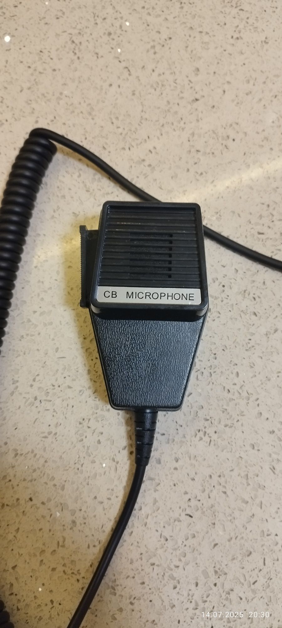 Mikrofon do cb radia nowy wtyk 4 pin