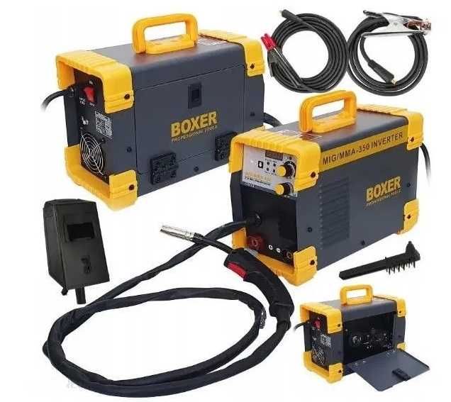 Boxer SR-2004 Spawarka Inwerterowa z Wyświetlaczem LCD – MMA 350 230V