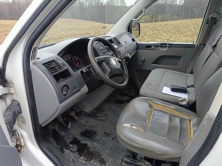 VW T5 Doka 1 9 TDI 105 koni  6 cio osobowy sorawny