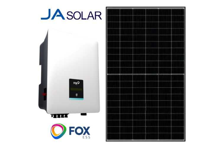 Fotowoltaika 10kW Ja Solar 20x500W + FoxEss T10 + Montaż elektryczny