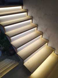 Stopnie na schody parapety półki renowacja