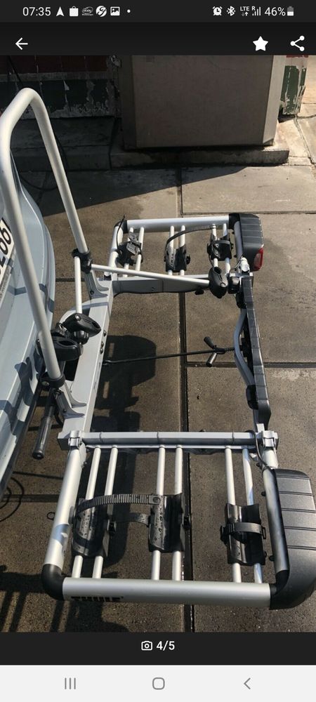 Bagaznik rowerowy na hak na 3 rowery Thule Euroclassic Pro 903 skladan