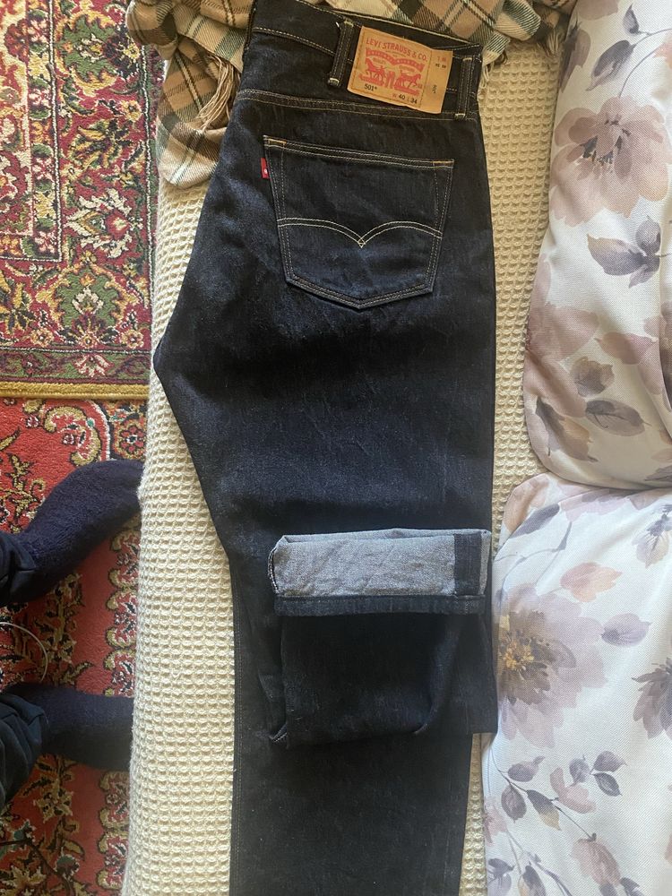 Джинси Levis 501 W40 L34 denim