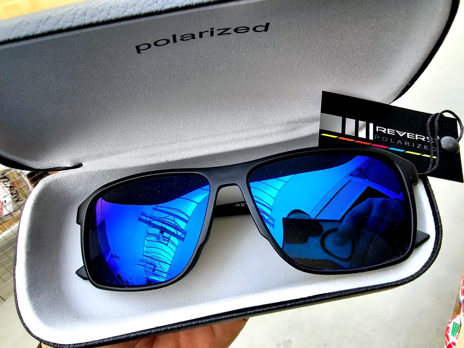 Nowe modne okulary przeciwsłoneczne Polaryzacyjne marki Revers