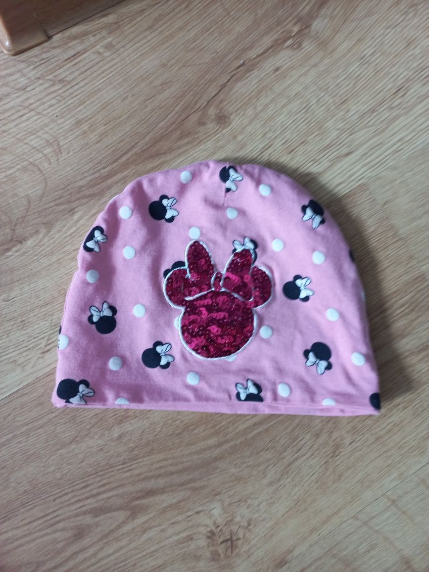 Czapka bawełniana dziewczęca