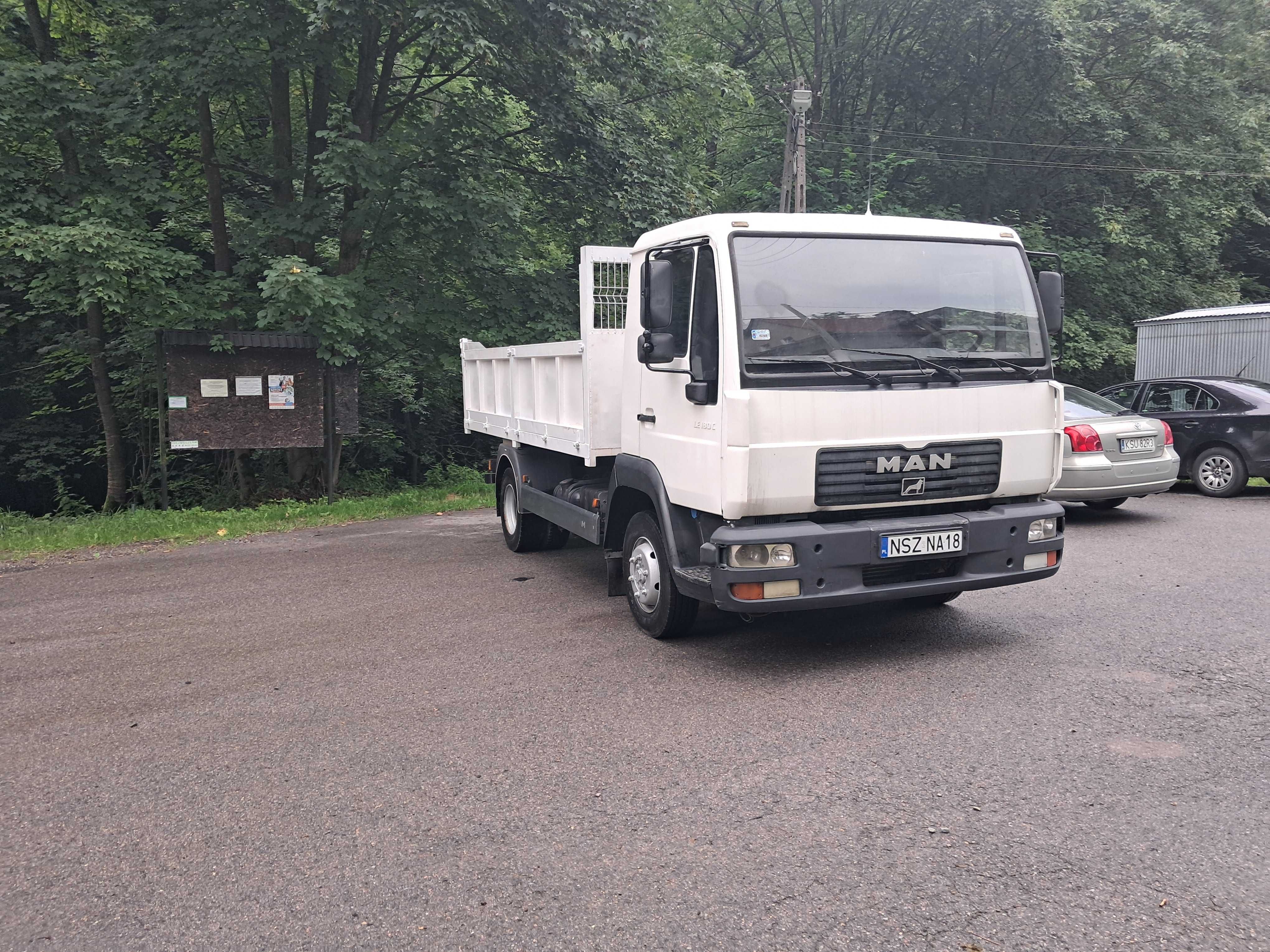 MAN 8.180 wywrotka kiper