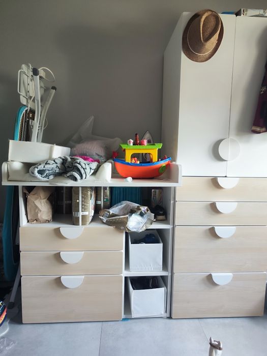 Stół przewijak do przewijania 90x79x100 cm Ikea SMÅSTAD