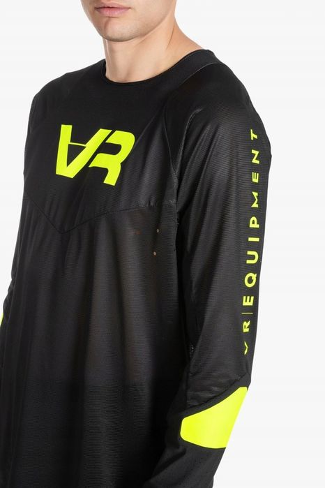 koszulka rowerowa męska vr equipment long sleeve r. m czarny