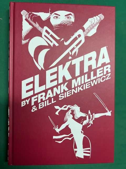 Reservado Elektra by Frank Miller e Bill Sienkiewicz Omnibus