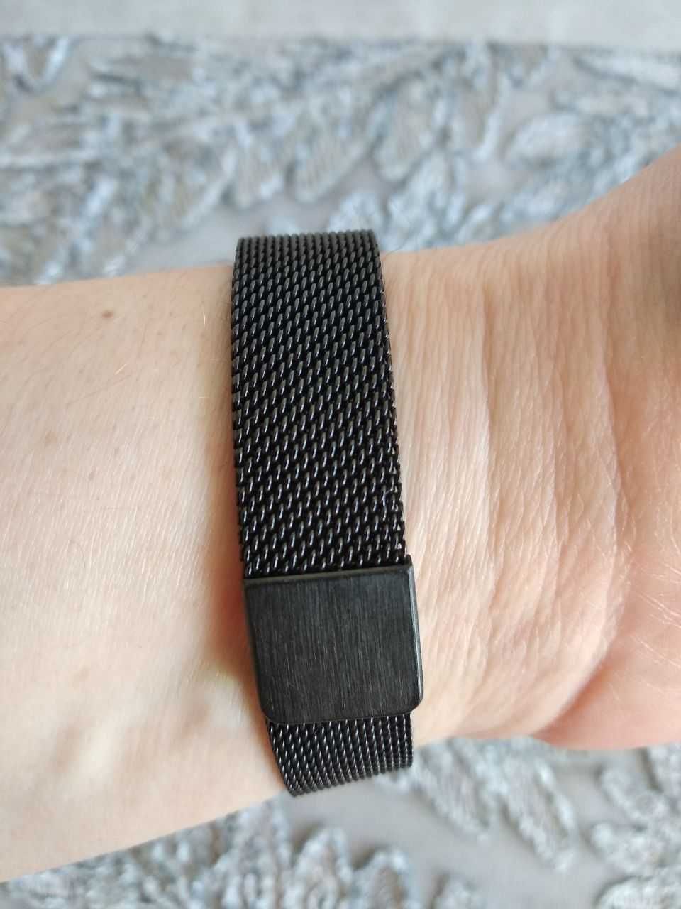 Magnetyczny metalowy pasek do smartwatcha, 19сm