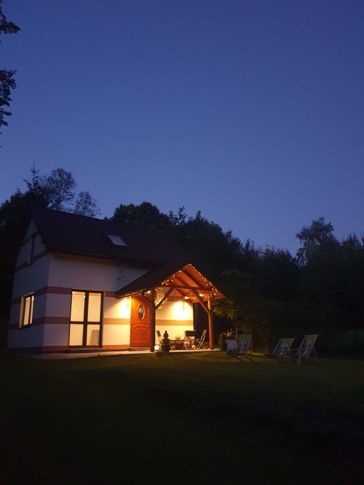 Domek nad Jeziorem Żywieckim z Balią