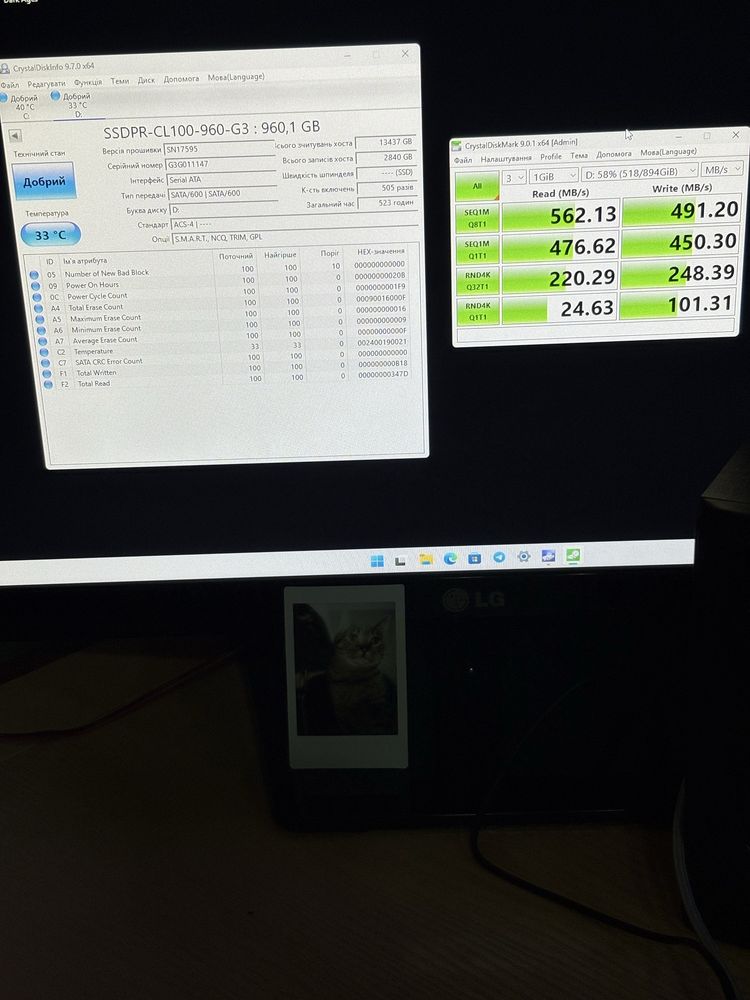 Ssd 960g goodram gen3
