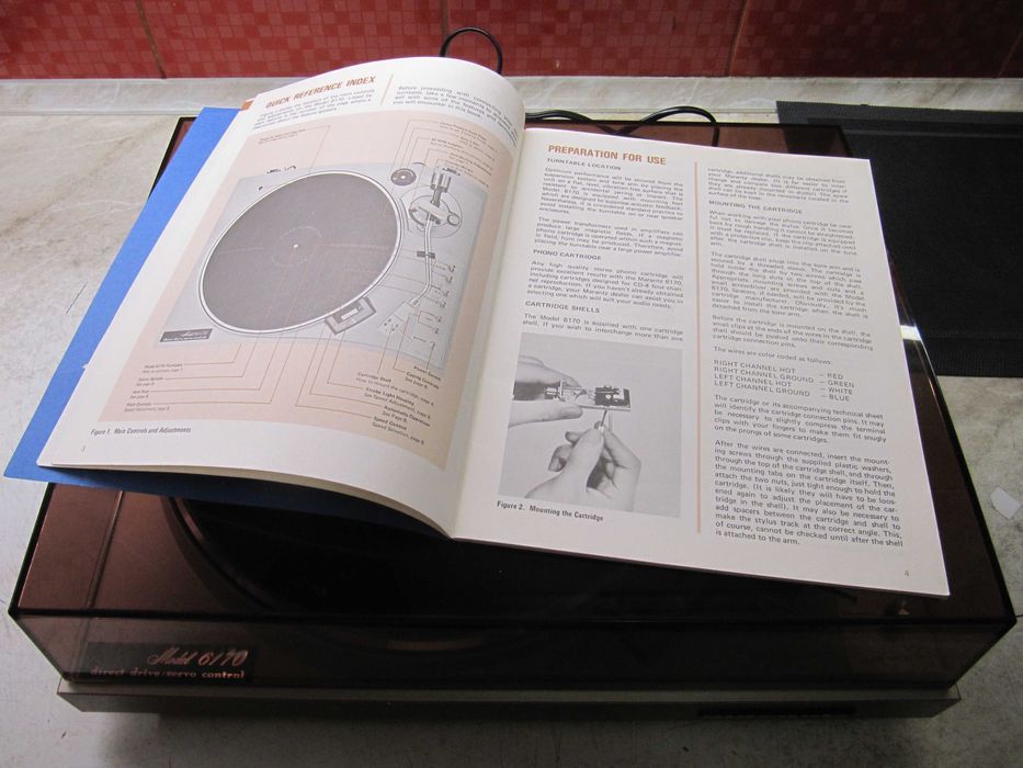 ІДЕАЛЬНИЙ Програвач Marantz 6170 Champagne з «Empire 2000» з ПАСПОРТОМ