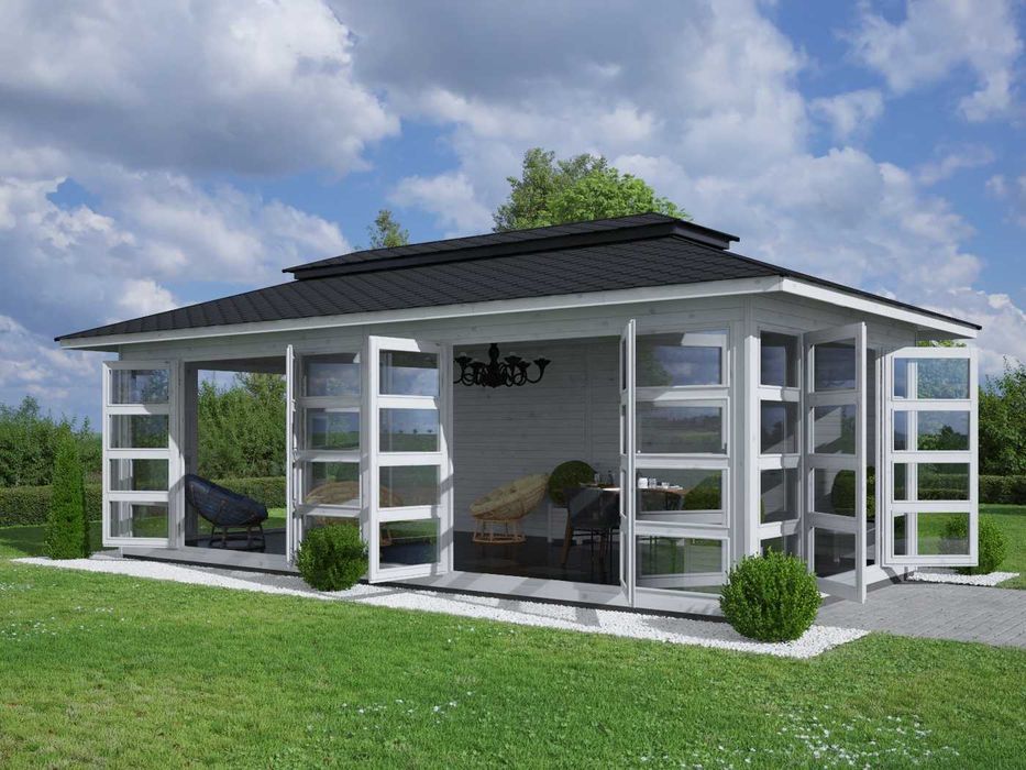 DOMEK SZKLANY 4x3 ALTANA SZKLANA 4x4 altana 5x5 sauna jacuzzi MDN10B