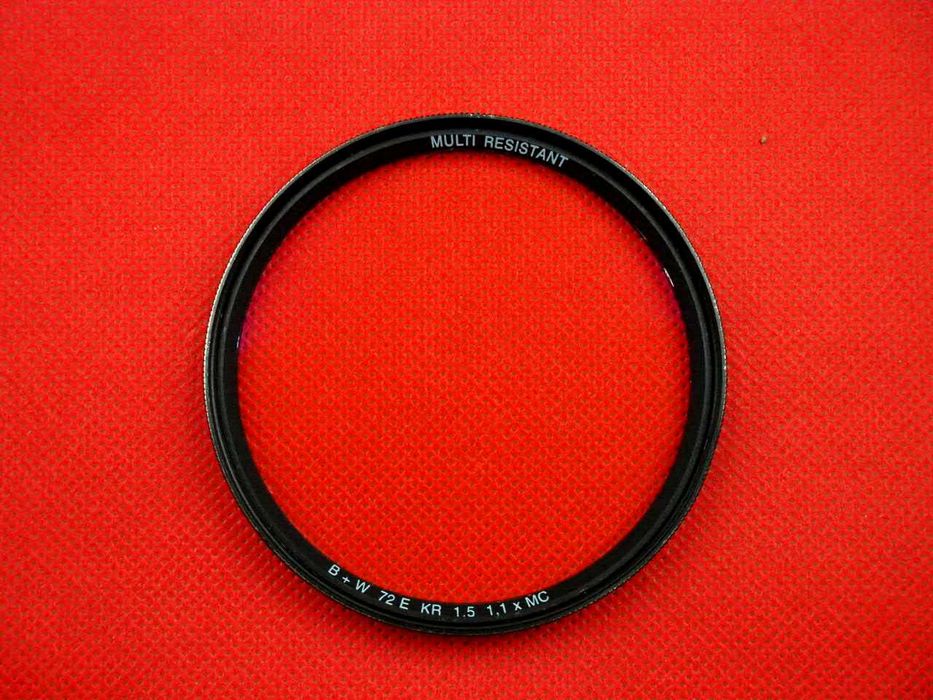 2. B+W FILTR FOTO używany, idealny, bez rys OCHRONNY 72 mm