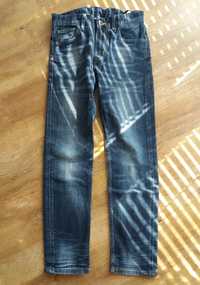 Spodnie jeansy chłopięce rozm 140