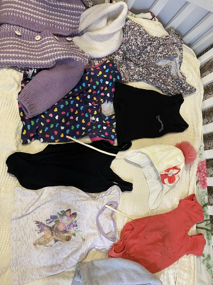 Величезний набір одягу для дівчинки 2-4 роки