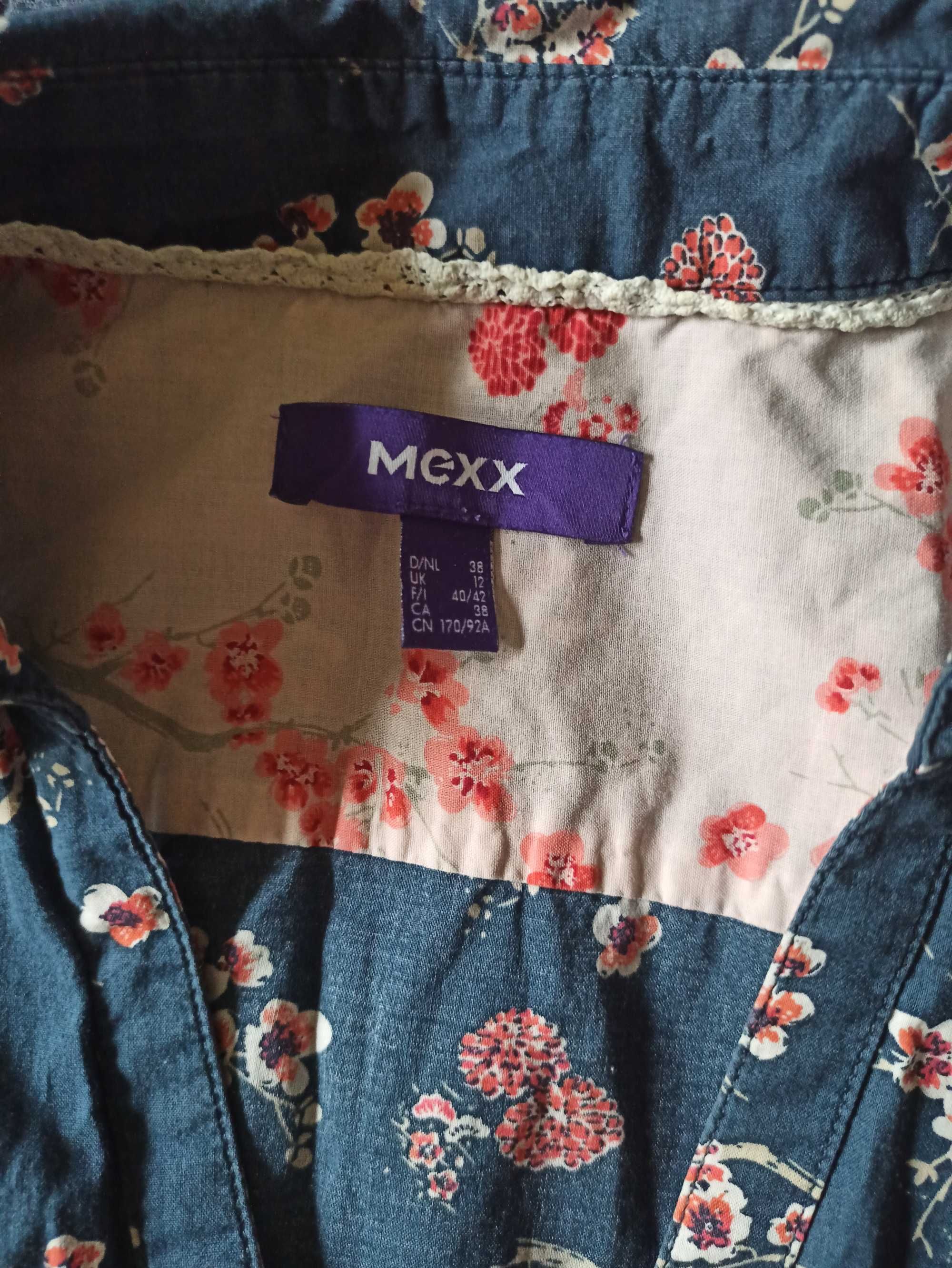 Koszula w kwiaty Mexx r. 38
