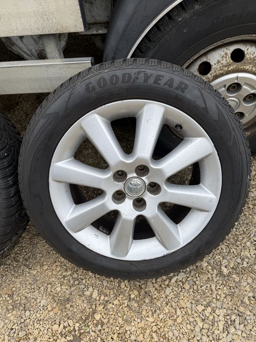 Koła 5x100 16” 8.5J ET45 Toyota Avensis, Corolla itp. zimowe GoodYear!