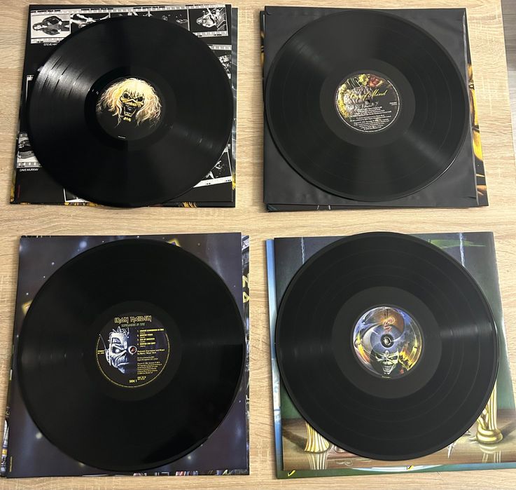 Iron Maiden zestaw 4 winyli remastered