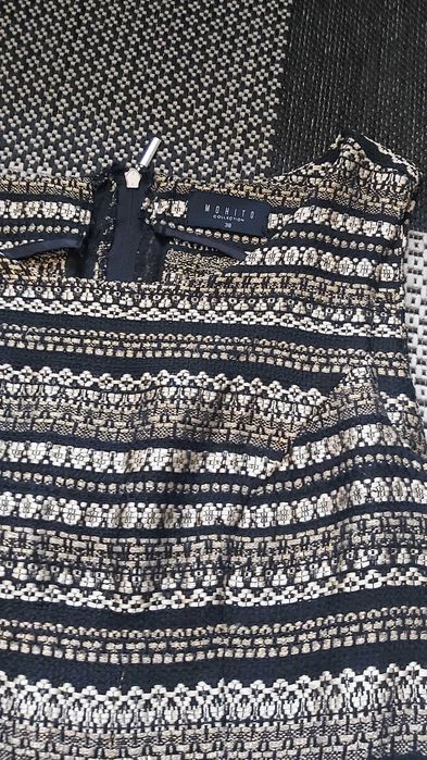 Sukienka z frędzlami Mohito