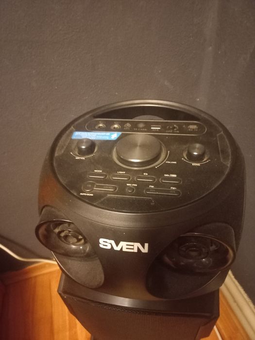 Мобильная аудиосистема с Bluetooth и FM-радио SVEN PS-750
Больше звука